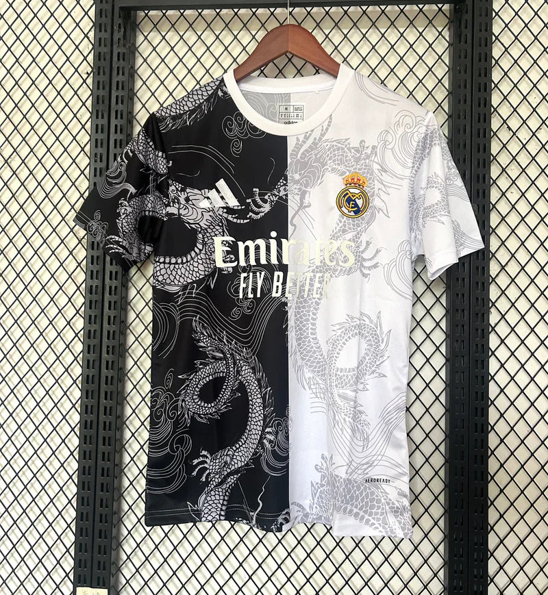 Camisa Real Madrid Yin Yang Dragon