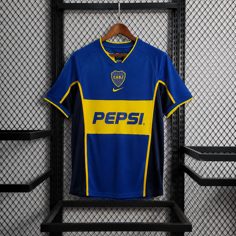 Camisa Retro Boca Juniors 2002